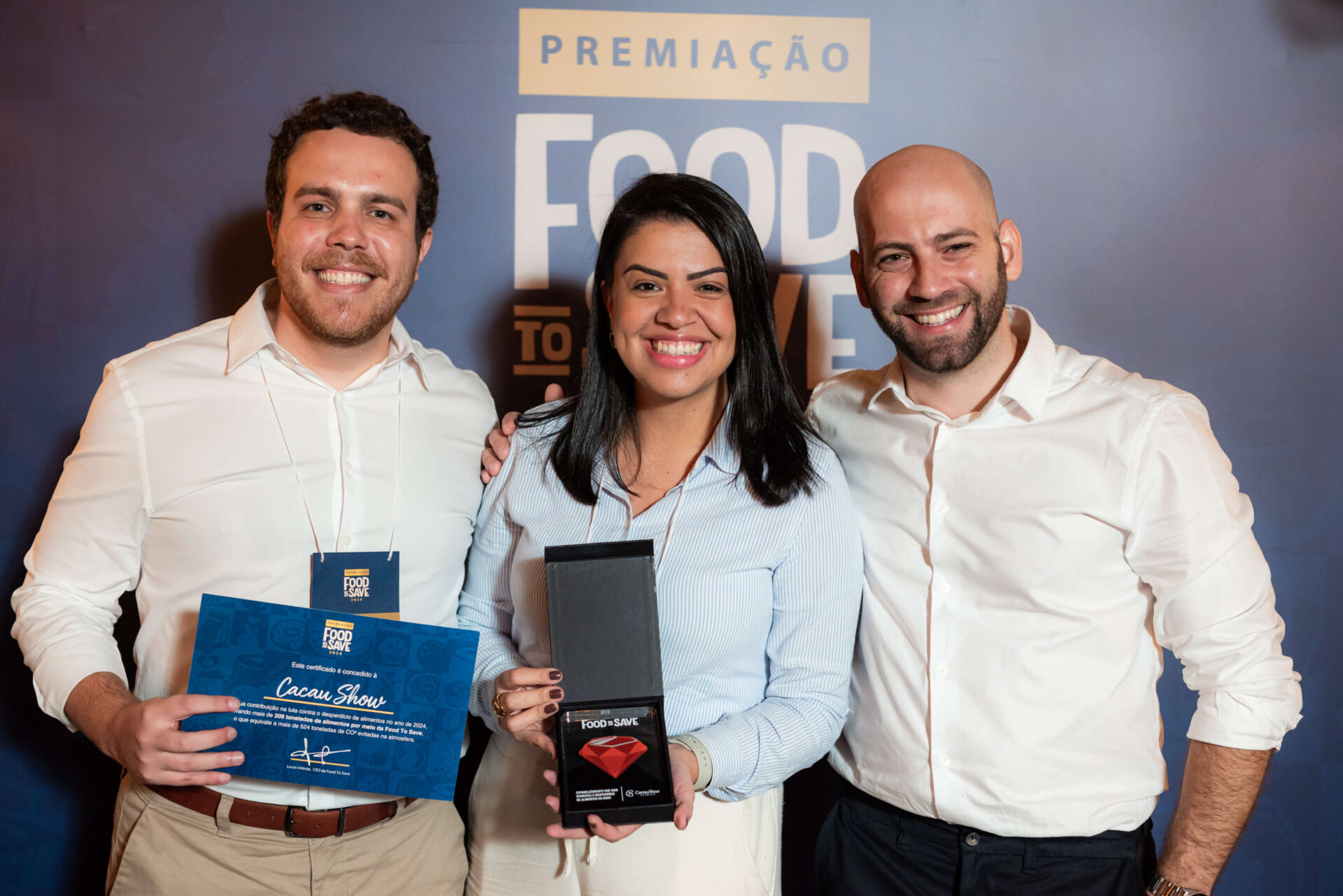 Prêmio Food To Save 2024 reconhece parceiros que mais salvaram alimentos
